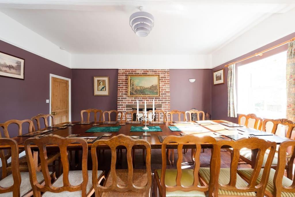 Firs Sleeps 15 Stunning Country House With Hot Tub Sudbourne 外观 照片